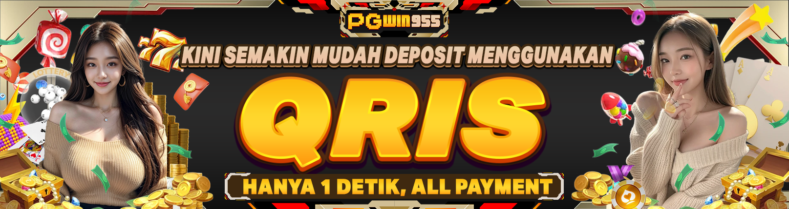 BANNER DEPOSIT KILAT QRIS